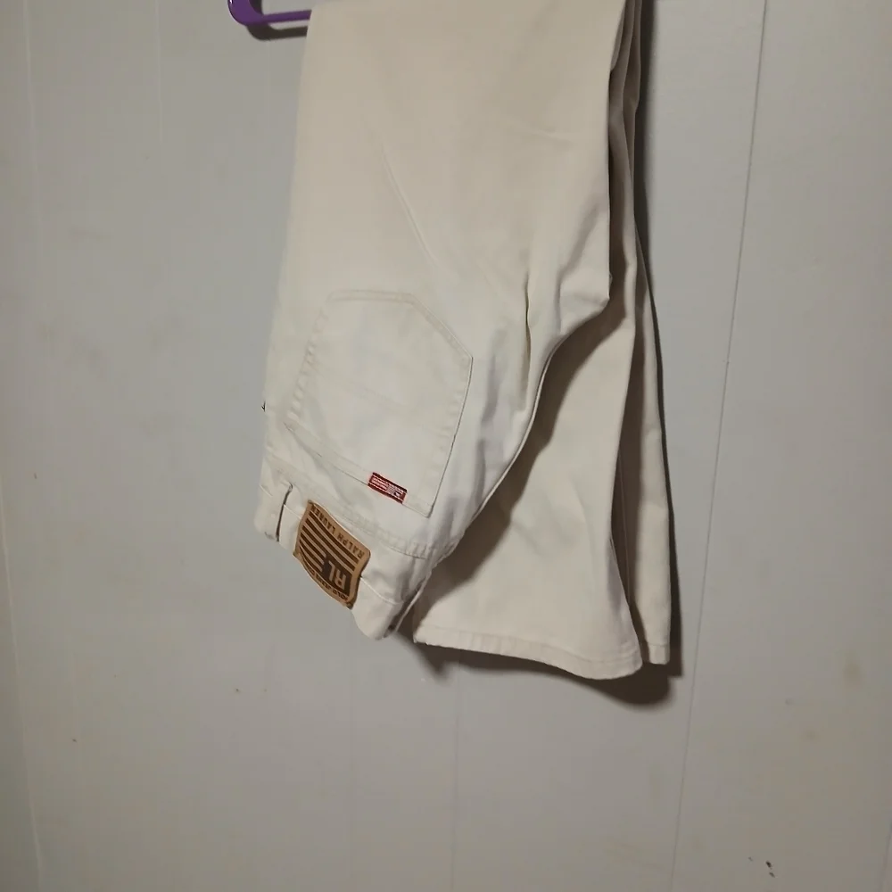 Ralph Lauren polo jean  company ladies off white jeans. Size 6 - Picture 6 of 12
